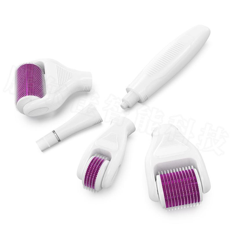 DRS 4-in-1 Microneedle Roller Set: Multifunctional Facial Care and Beauty Tool