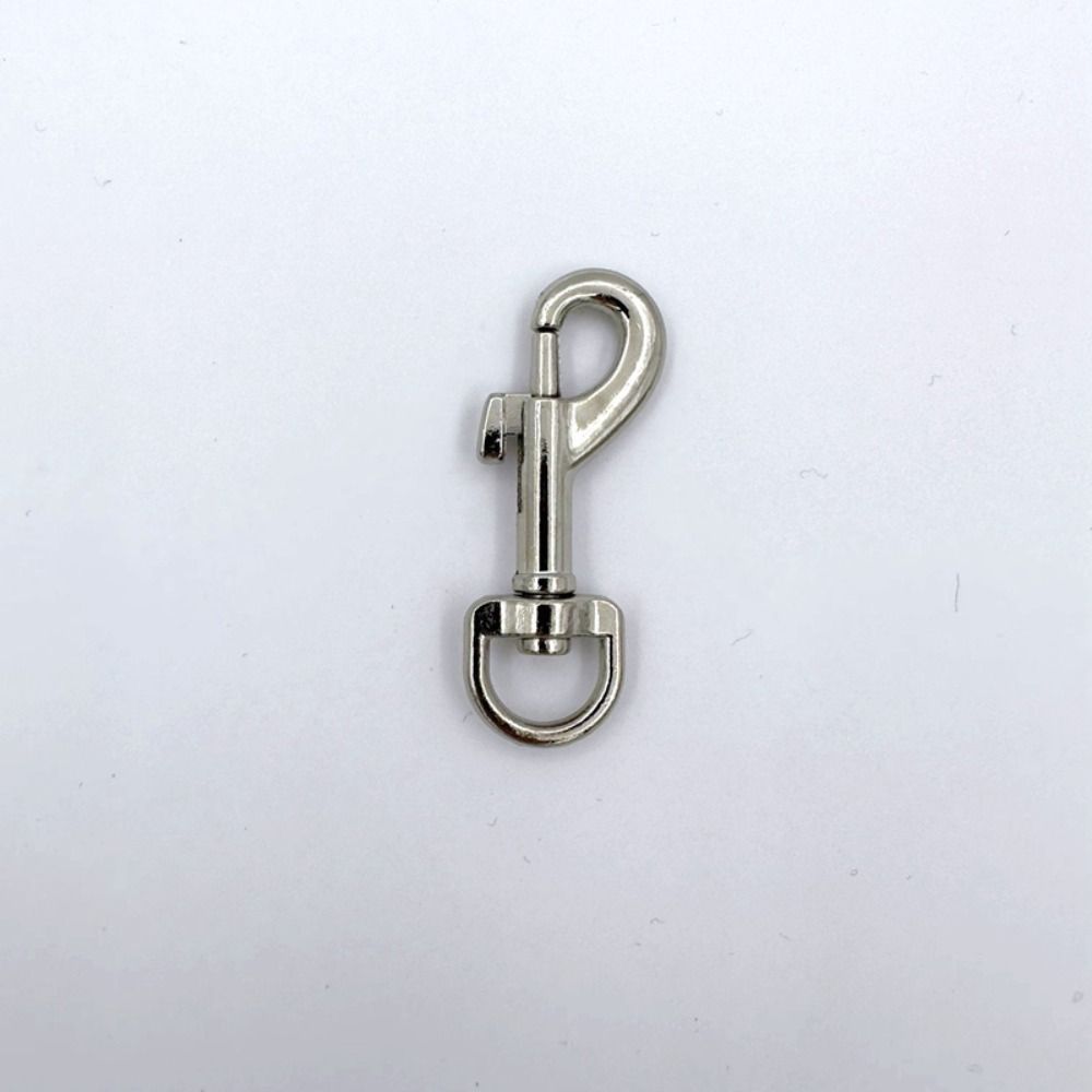 5pcs Leather Strap Belt Keychain Traction Buckles Trigger Clips  Luggage Hardware Accessories
