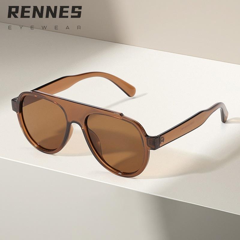 European and American large frame metal hinged toad glasses men's and women's new fashionable outdoor riding UV-proof sunglasses
