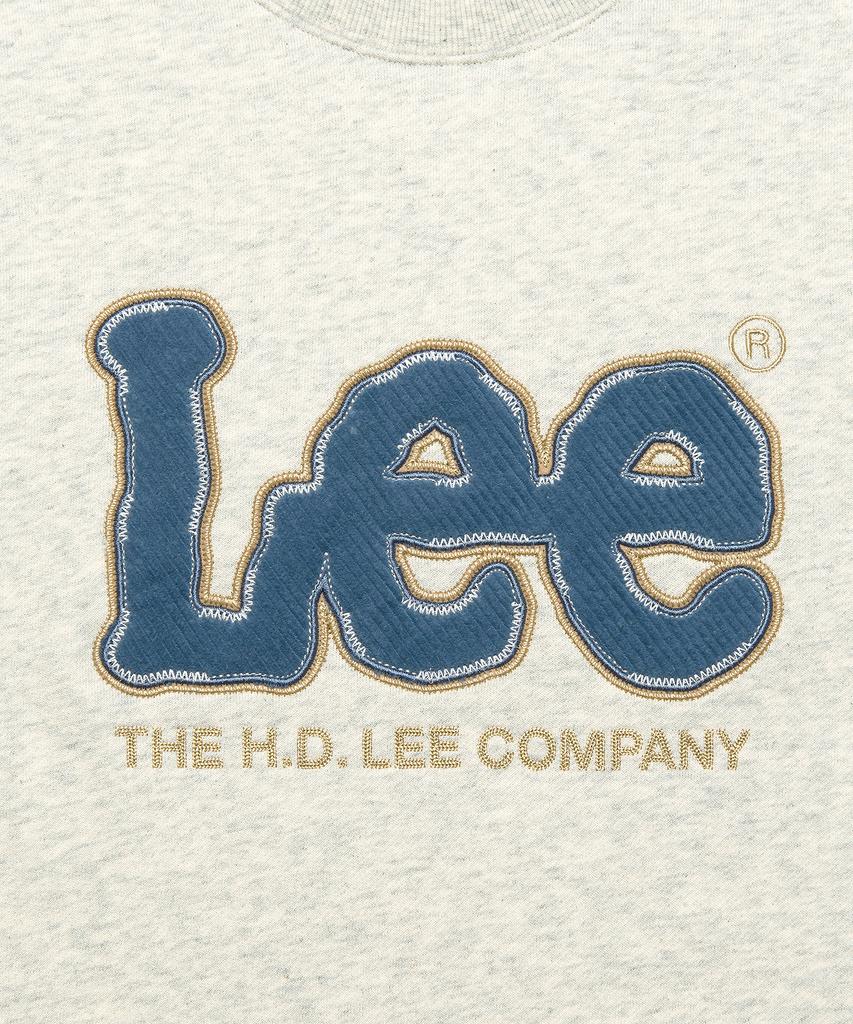 LEE Corduroy Big Twitch Fleece Sweatshirt Oatmeal