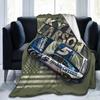 Kyle Larson 5 All Season Fleece Blanket Throw Ultra Soft Flannel Blanket Digital Printed Premium Fluffy Microfiber Fleece