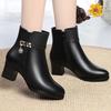 New Exquisite Women's Snow Boots Winter Warm and Anti Slip Wear Resistant Middle Aged and Elderly Modern Boots with Velvet