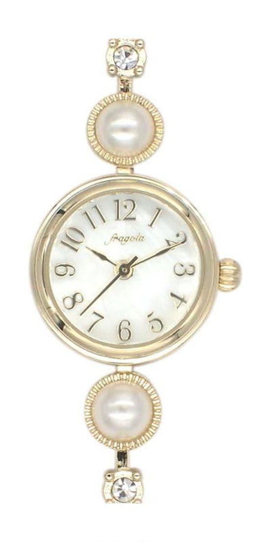 

[Подписаться] Часы fragola Pearl Stone Bracelet Watch N03723A-4 GD Women s Gold