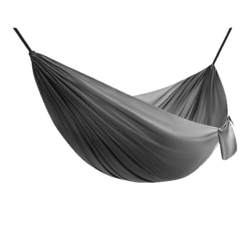 Camping Equipment Hammock Anti Rollover Swing Portable Storage Nylon Parachute Fabric Single and Double Size Outdoor Camping Hiking Garden Hammock