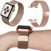 Strap for Apple Watch 3/4/5/6/7/8/9/Series 38/40/41mm Bracelet Steel Rose Gold