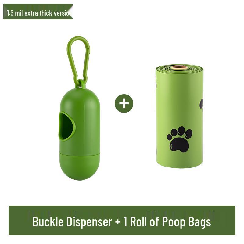 Biodegradable Pet Waste Bags & Poop Scooper Combo for Dogs & Cats Large