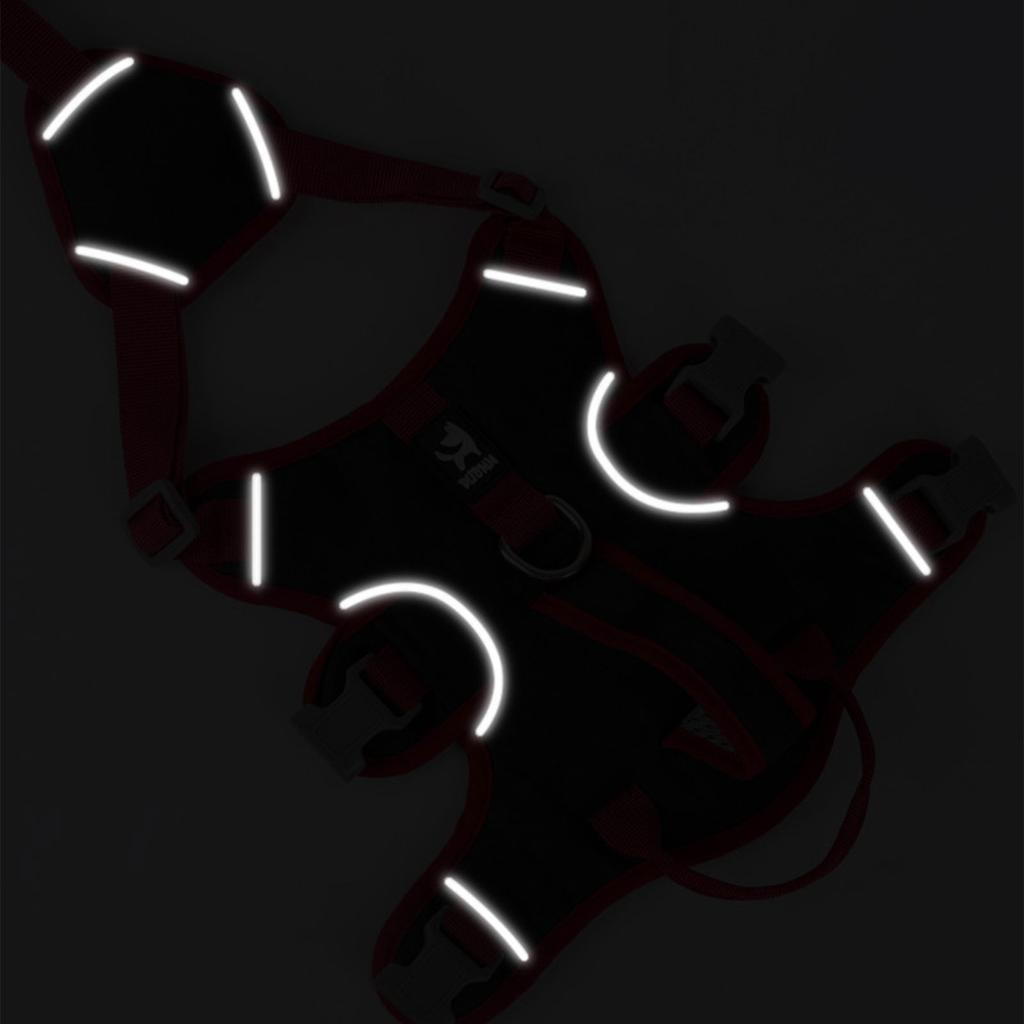 Haustiergeschirr Hundebrustgeschirr Outdoor Hundeauslauf Trainingsweste Zuggeschirr Reflektierende Weste Geschirr für kleine Hunde