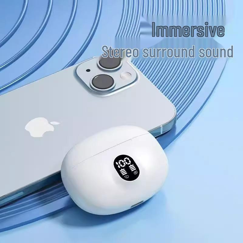 Smart Wireless Noise-Cancelling Bluetooth Earphones 2025 with In-Ear Display and Long Battery Life