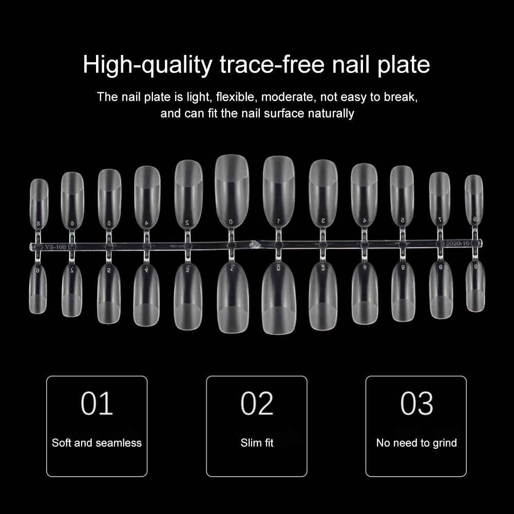 Przezroczysta, niebrudząca, matowa, noszona na całej powierzchni, pełna krycie paznokci, sztuczny manicure