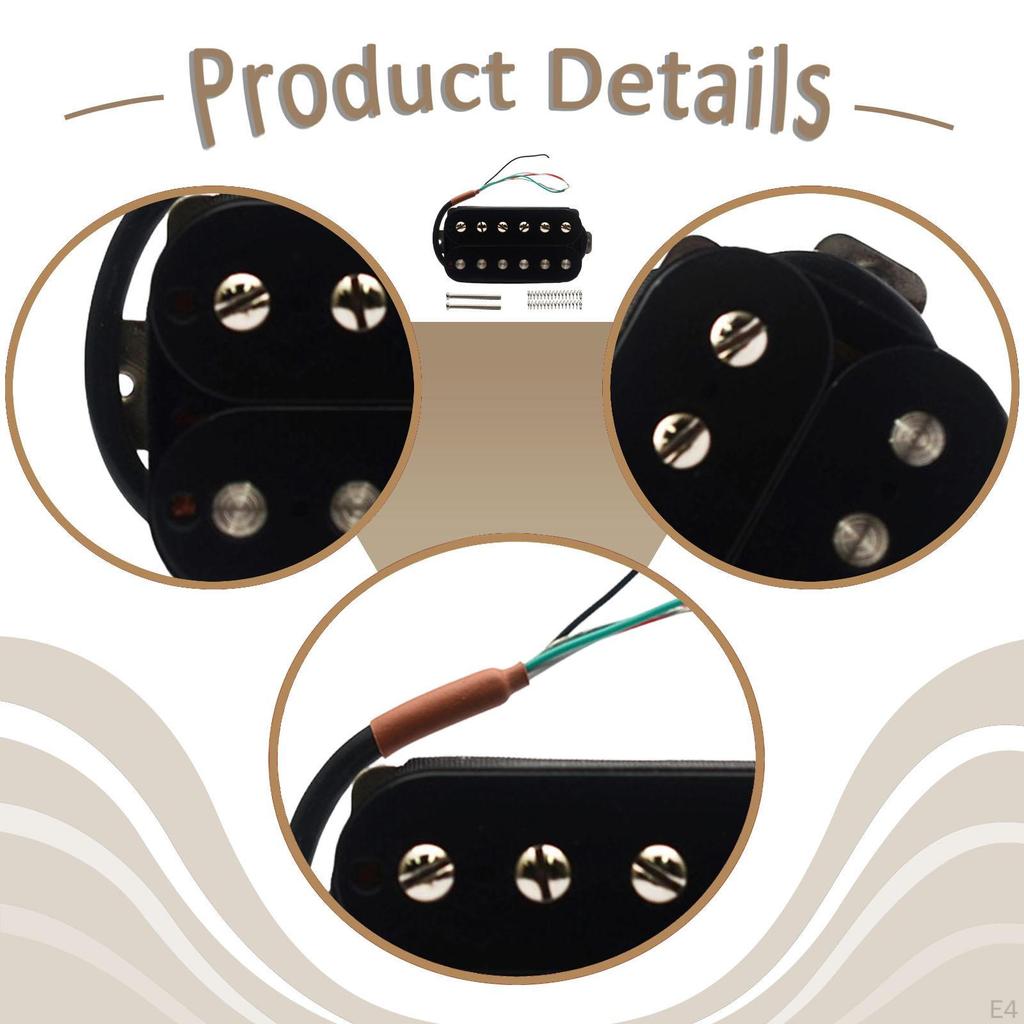 Electric Guitar Pickup Repair Part Musical Instrument Accessories Double Coil Humbucker