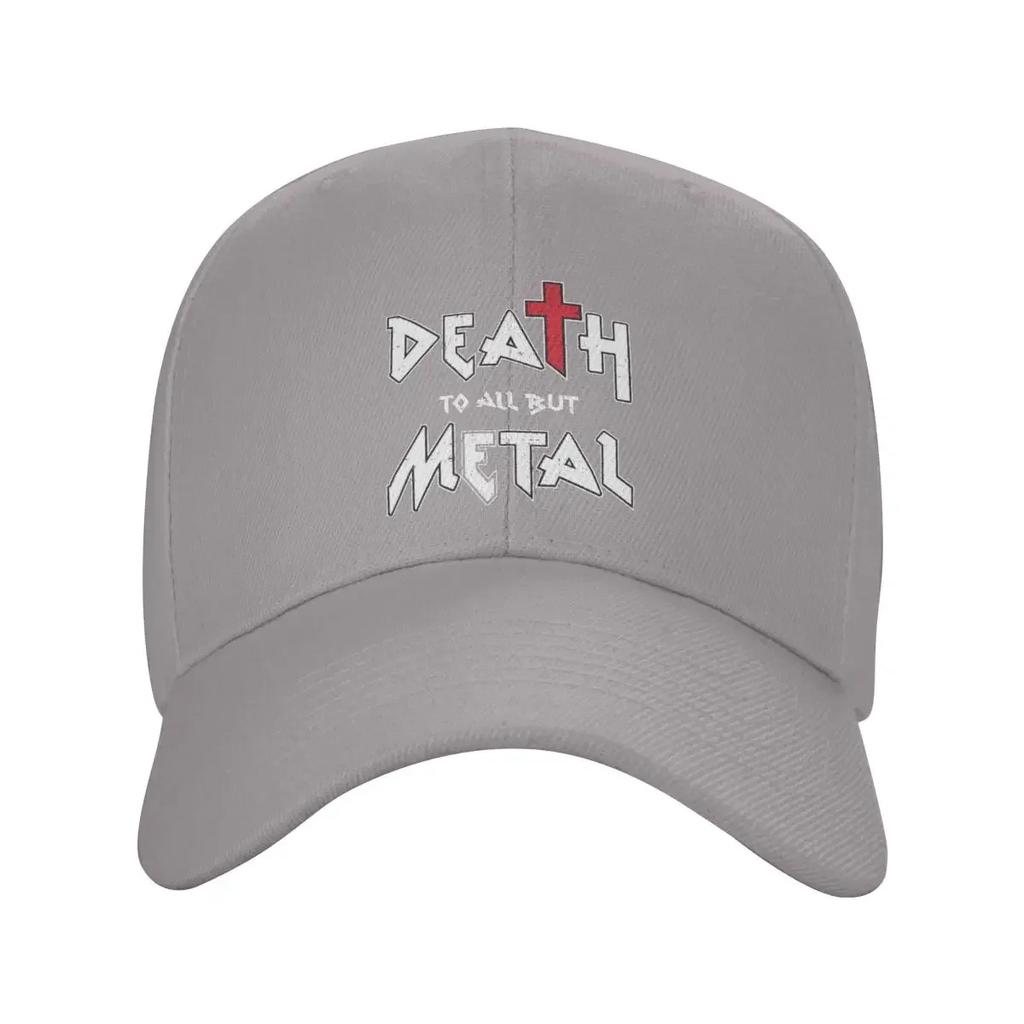 Personalized Cool Death To All But Metal Rock Gift Baseball Cap Unisex Women Adjustable Adult Dad Hat Spring Sun Hat