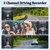 4K Dash Cam for Cars 2/3Channel Car DVR WIFI GPS APP Video Recorder 24H parking monitor Camera for Vehicle  Car Accessories