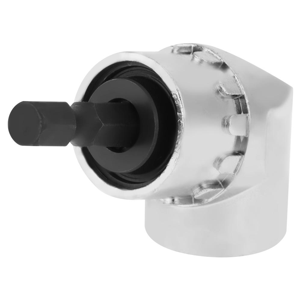 

1/4 дюйма 105 градусов угловой шестигранный удлинитель сверла из хром-ванадиевой легированной стали регулируемый держатель головки отвертки адаптер