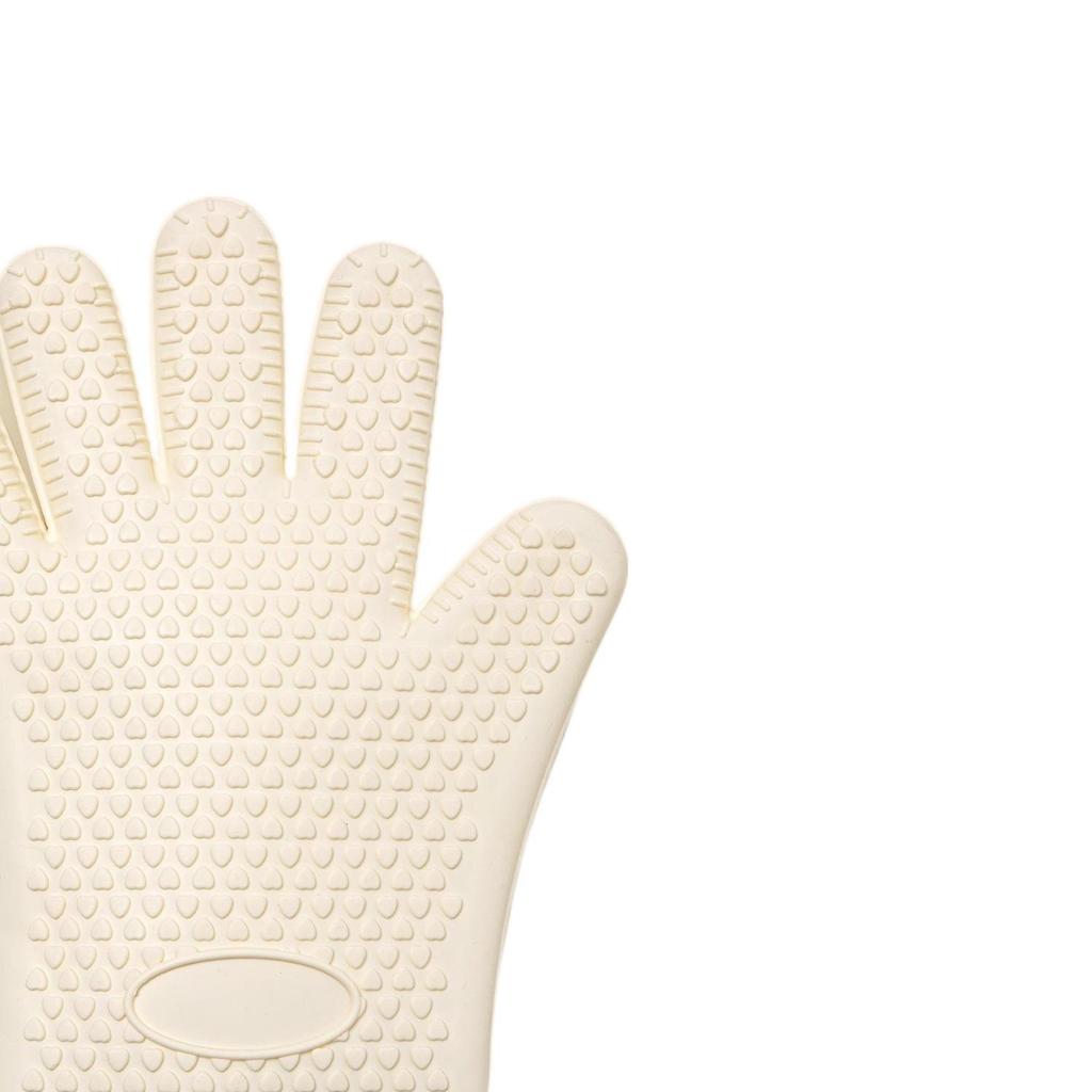 Heat-Resistant Silicone Oven Gloves: Anti-Scald, Non-Slip, Thickened for High Temperature Baking, 2025.