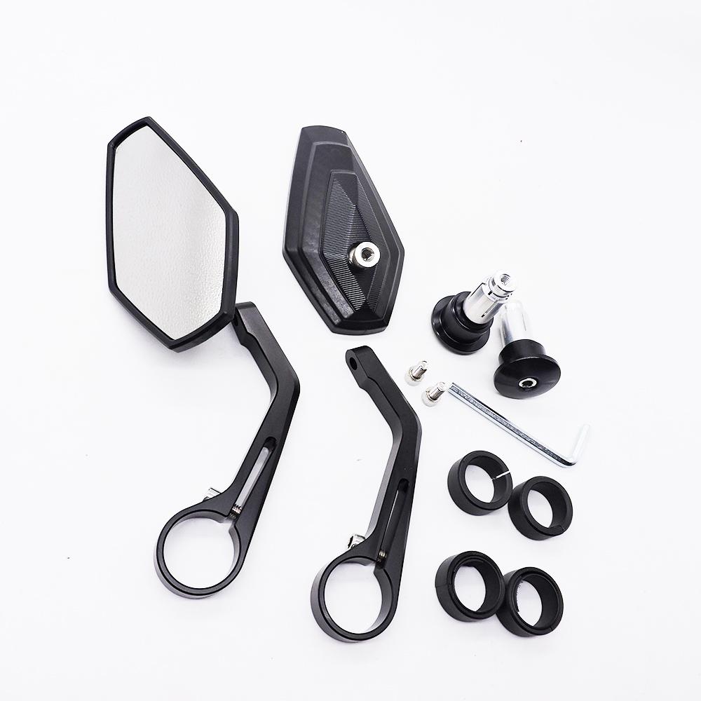 

Universal Motorcycle 7/8 22mm Aluminum Rear View Side Mirror Handle Bar End