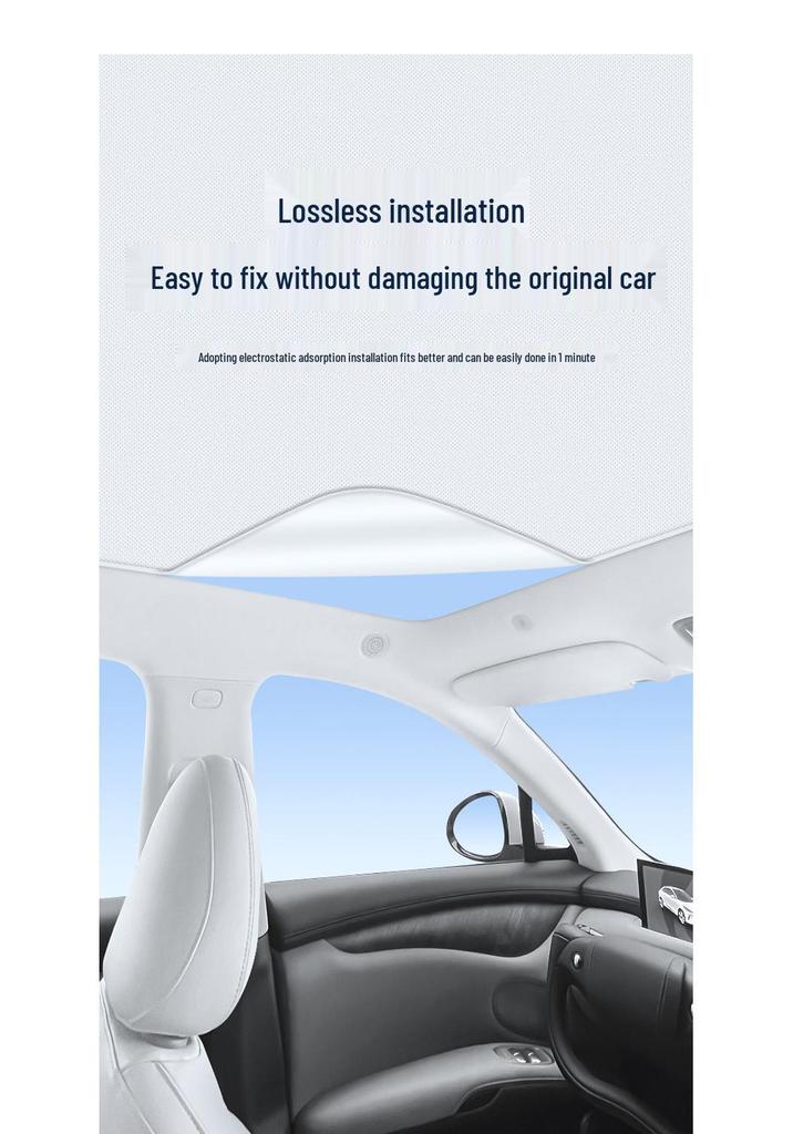 IM L7/LS6/LS7/L6/L7 Silicone Suction Sunroof Sunshade Canopy