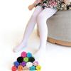 Solid Color Kids Dance Tight Thin Ballet Stocking Durable Kids Pantyhose Ballet  Spring