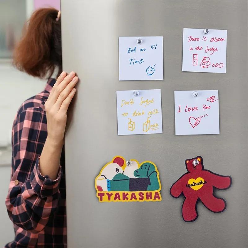 Neodymium Small Magnet 5010pcs Strong Magnetic Pushpins Sucker Thumbtack Refrigerator Whiteboard Magnets Office Home Mini Hooks