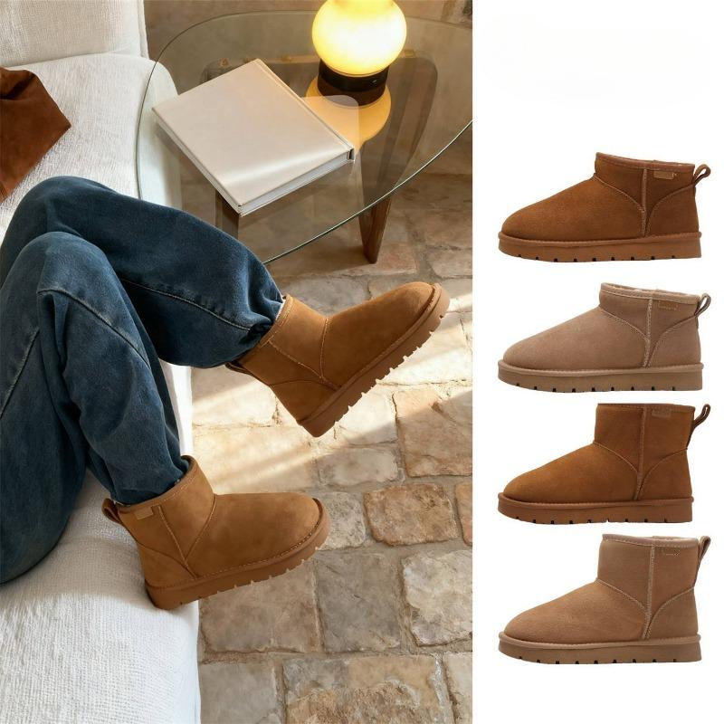New Style Shoes: Retro, Fashionable, Warm Ankle Boots, Snow Boots, Fleece and Thickened Cotton Boots