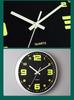 12-Inch Silent Luminous Quartz Wall Clock - Plastic, Creative Design, Popular Item