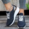 Sneakers Women Light Casual Women's Shoes Sneakers Lace Up Thick Soled Single Shoe