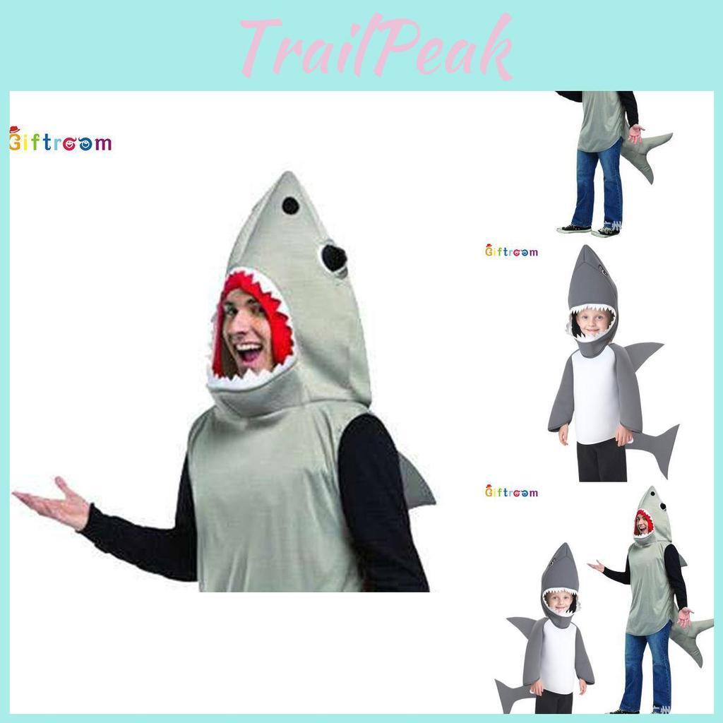 Adorable Shark Costume For Boys Perfect For Halloween And Marine Animal Themed Events