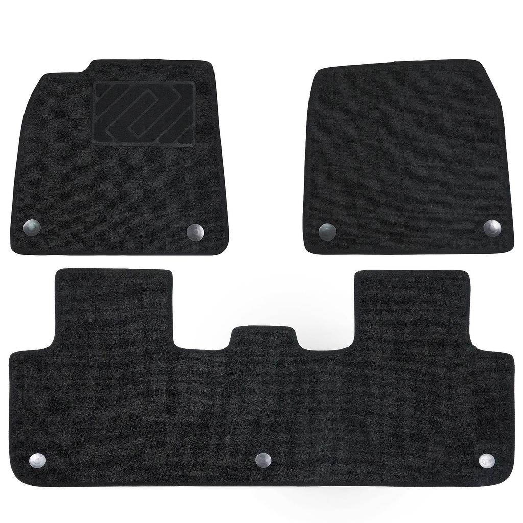 Eco-Friendly All-Weather Car Floor Mats for 2025 Tesla Model Y
