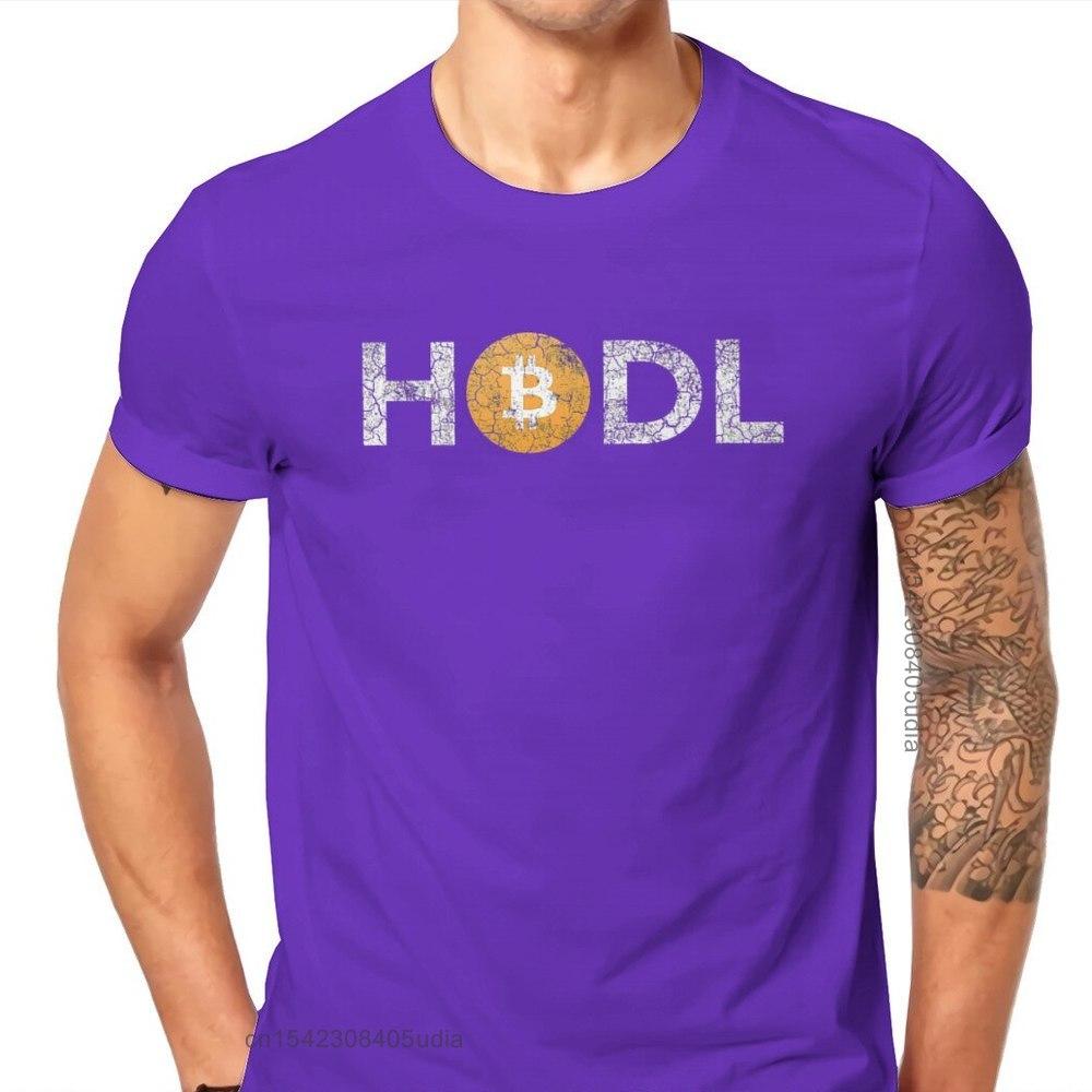 Bitcoin Cryptocurrency Meme Vintage Hodl T Shirt Vintage Goth Summer Loose Cotton Mens Camisa Streetwear Harajuku ONeck Tshirt