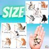 WATASHINO Cat Fishing Cat Aquarium Miniature Mini Fishing of Figurine, Ornament, Object, Toy, Toy, (Set 10)