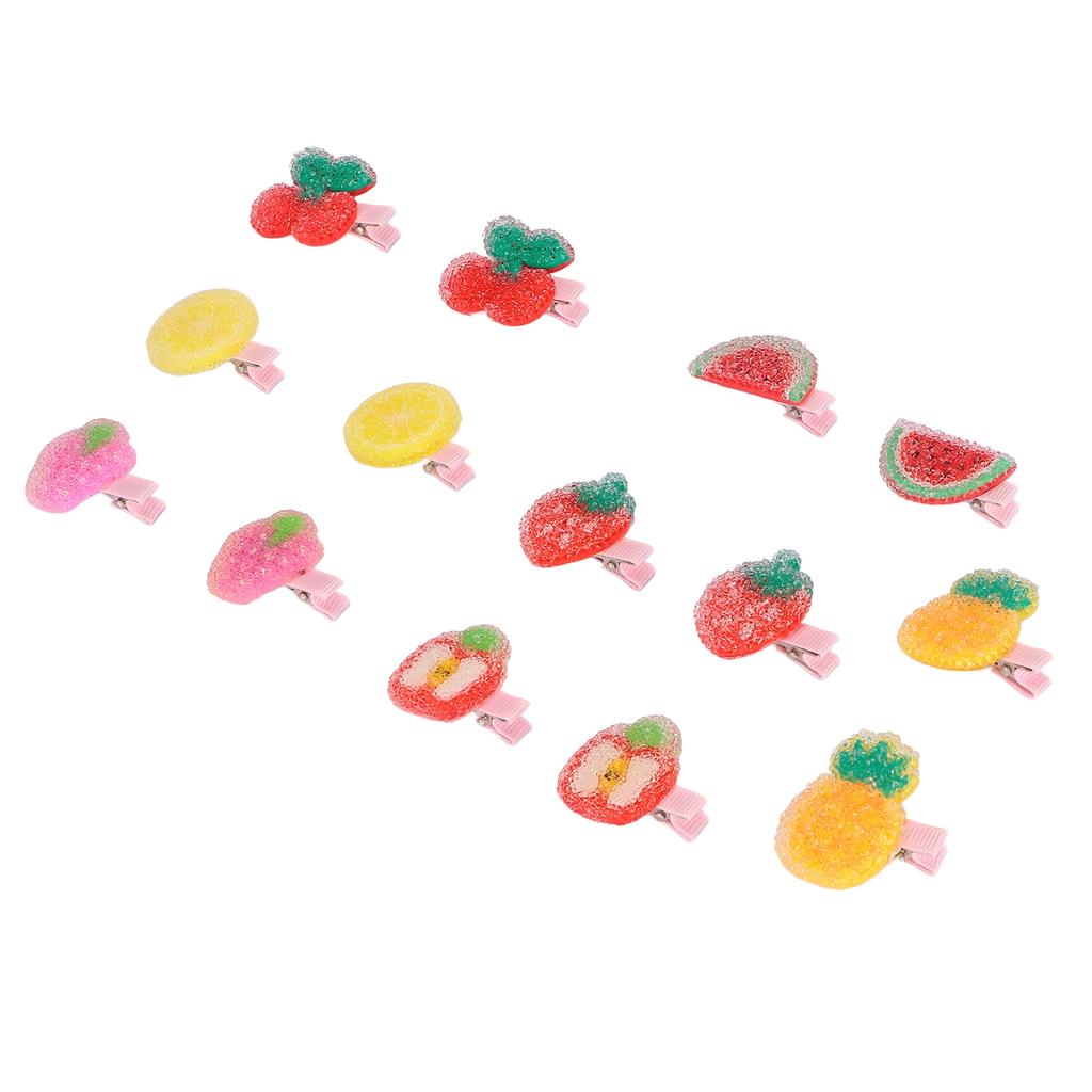 14 Stück Tierhaarklammern Niedlich Bunt Schön Tierpflege Kopfschmuck für Haustierhunde Katzen