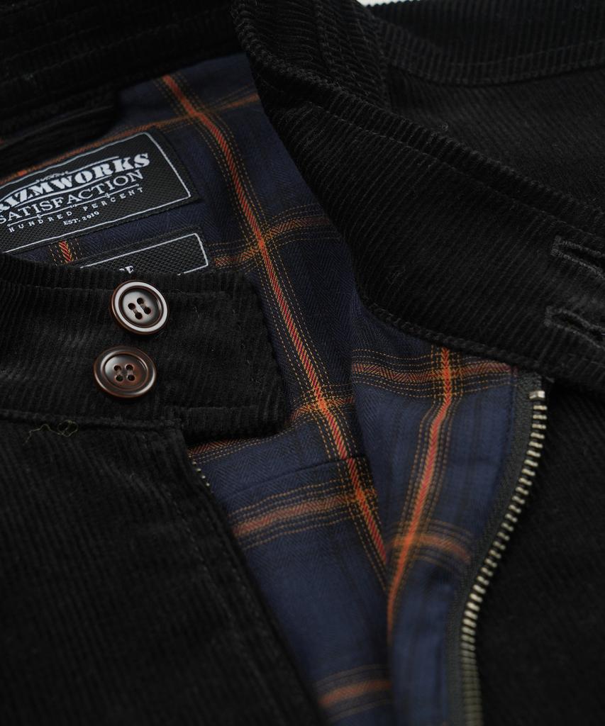 FRIZMWORKS Corduroy Buddy Harrington Jacket _ Black