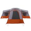 Family Tent Gray and Orange 610 x 610 x 210 cm