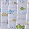 Fish Pattern Bathroom Curtain Waterproof Shower Curtains For Bathroom