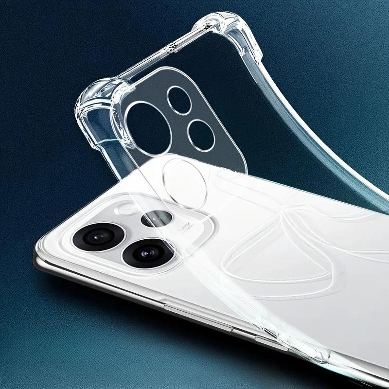 Transparent Phone Cases For OPPO Reno15ProMax Reno 15 Pro Max Reno15Pro Max 5G Case Soft Silicone Back Cover Clear Carcase Coque