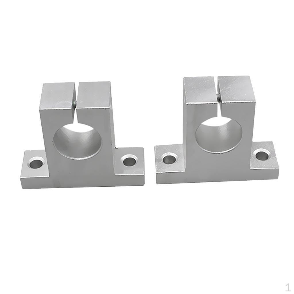

2 Pcs Bar Bracket CNC SK30