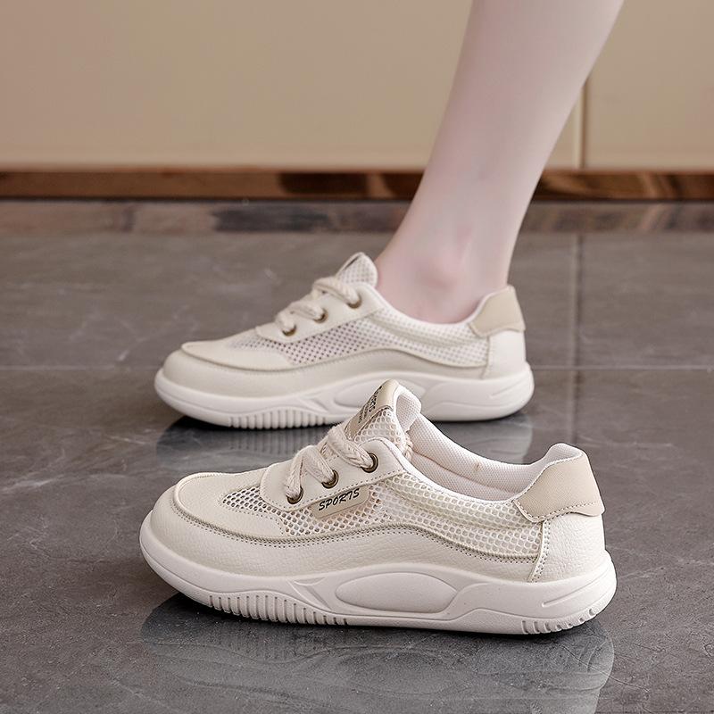 Summer versatile little white shoes new Korean version ins female student casual street shooting sports board shoes female HY6661