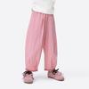 Girl's Summer Cartoon Print Lightweight Jogger Pants