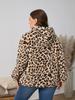 Plus Size Women's Oversized Long Sleeve Fleece Hoodie