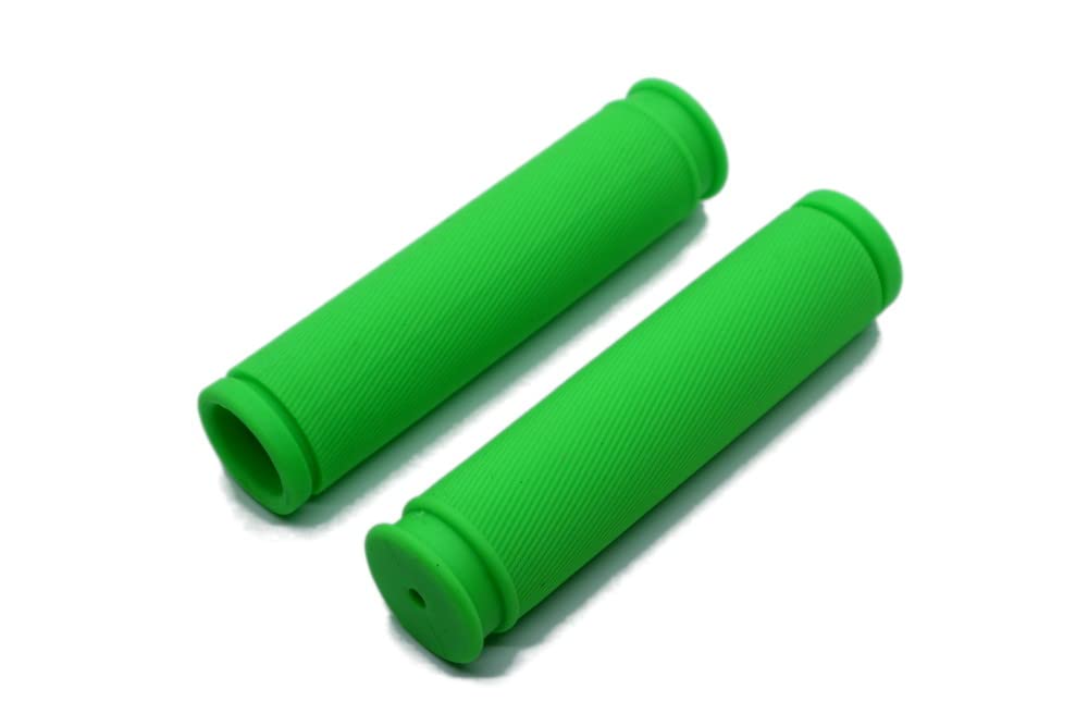 Beatus Bicycle Handle Grip Anti-Slip Rubber Basic Design Universal (Green)