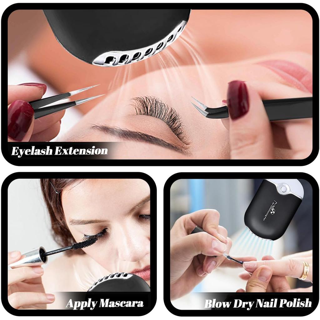 Lash Extension Kit for Beginners Lash Mannequin Head Replaced Eyelids False Eyelashes (Black Cotton Stalk) Practice Strips USB