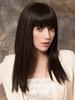 Long Wigs Natural Straight Capless Wig With Full Bangs Hair Wig