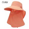Spring and Summer New Sunscreen Women's Visor Fashionable Breathable Bucket Hat Nylon Men's and Women's Fishing Hat