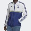 adidas Soccer/Football Sports Contrasting Colors Woven Logo Jacket 21-22 Season Juventus White Men's GR2900