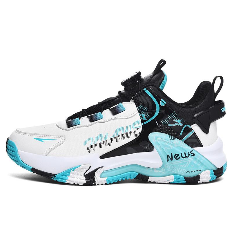 Sneakers 2024 New Microfiber Leather Wear-resistant Heightening Casual Trendy Shoes Rubber Sole Basketball Shoes Men and Women the Same Couple