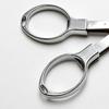 Mini Foldable Scissors Plastic Handle Portable Embroidery Sewing Scissors Fishing Line Cutter DIY Handmade Craft Cutting Tool