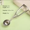 Ice Cream Stainless Steel Cookie Scoop with Trigger Stainless Steel Cookie Scoop for Baking Fruit Cookie Dough Cupcake