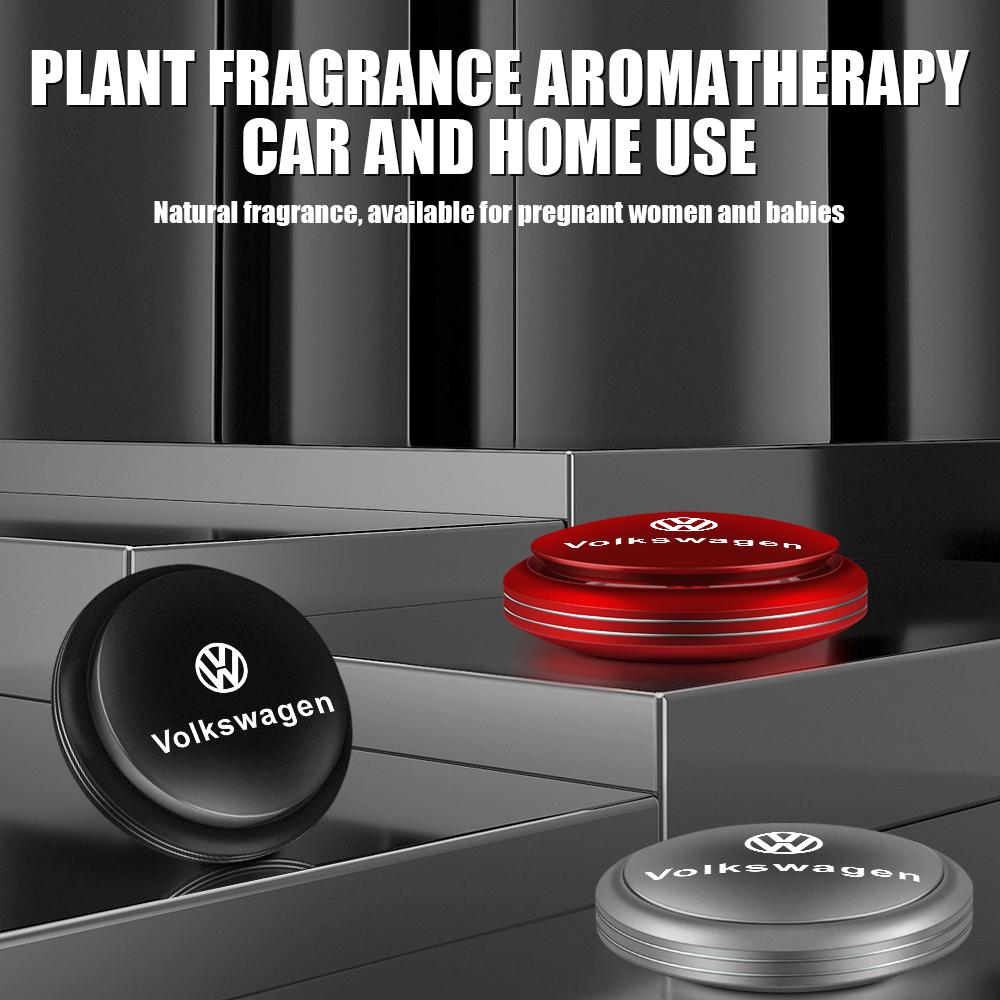 Car Logo Interior Freshener Long-lasting Fragrance Aromatherapy Perfume Decor For Volkswagen VW Rline Golf 5 7 Passat b6 Jetta QV0