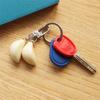 Student Car Keychains Jewelry Vegetable Garlic Pendant Food Keychain Garlic Keyring Garlic Keychain