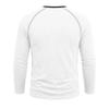 Spring Autumn Men's Cotton Henry Collar T-Shirts American Style Fashion Smart Casual Tees Tops Men Patchwork Breathable Tshirt