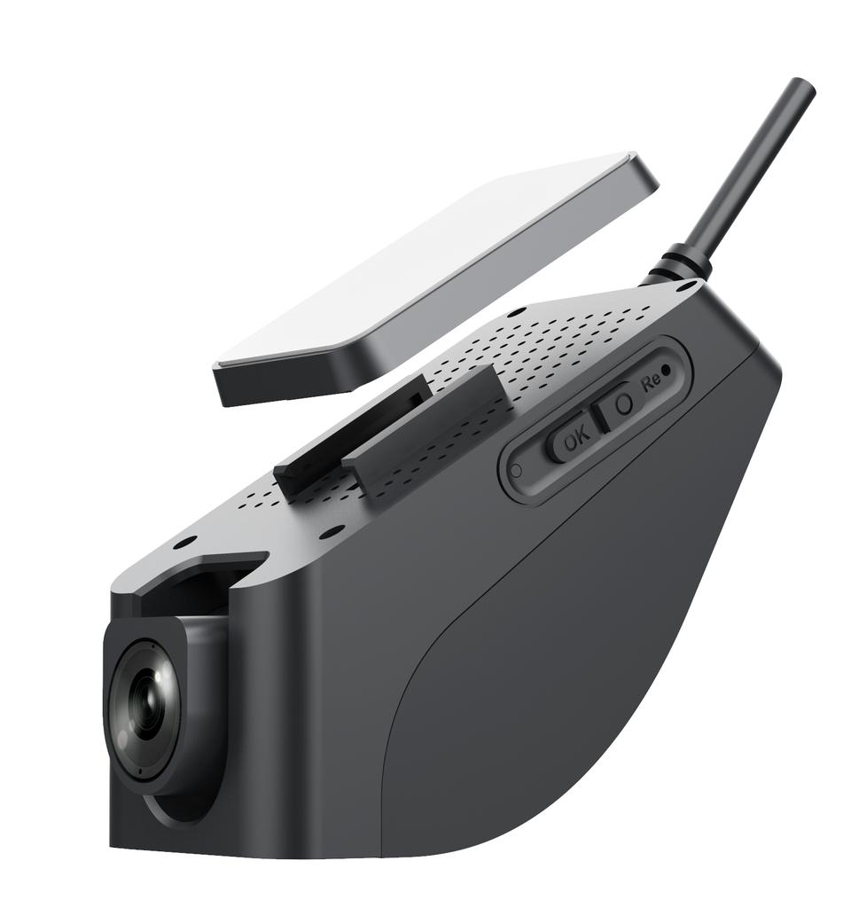 Car 2K Dash Cam Recorder with GPS 4G Loop Recording MicroSD Support Night Vision 3-axis G-Sensor